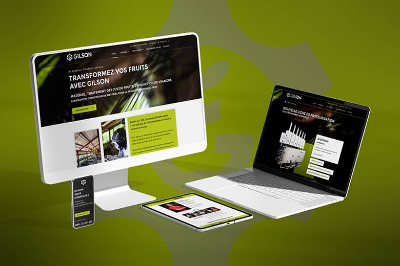 UI design webdesign Gilson