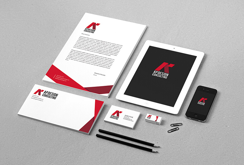 Web Logo Corporate Identity Design AP-Design Consulting