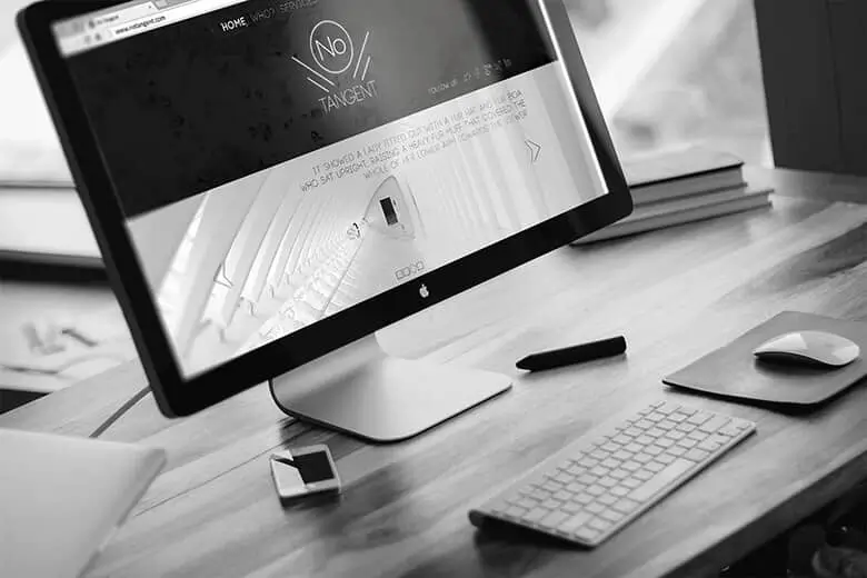 Mockup Webdesign Logo Design NoTangent